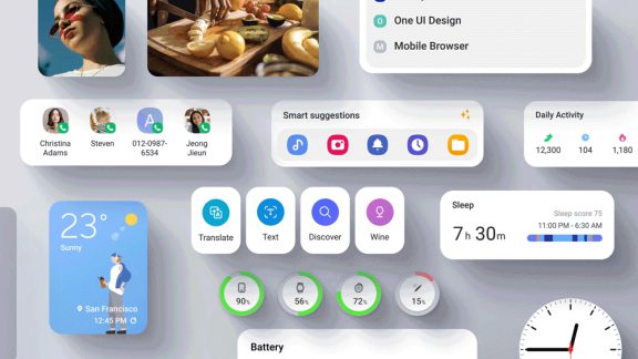 بررسی رابط کاربری جدید One UI 5 سامسونگ