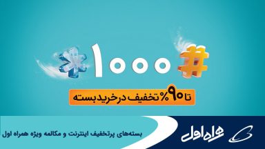 ارائه بسته‌های پرتخفیف اینترنت و مکالمه ویژه مشترکان همراه اول براساس الگوی مصرف