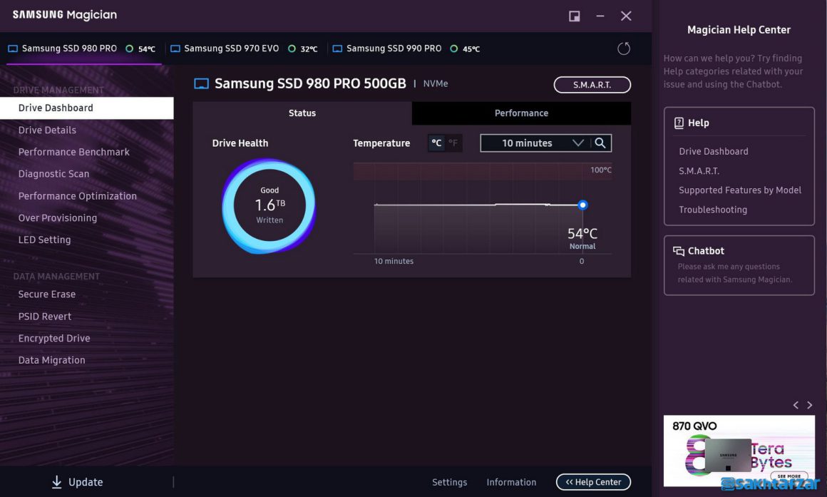 بررسی اس اس دی سامسونگ SAMSUNG 990 PRO 1TB