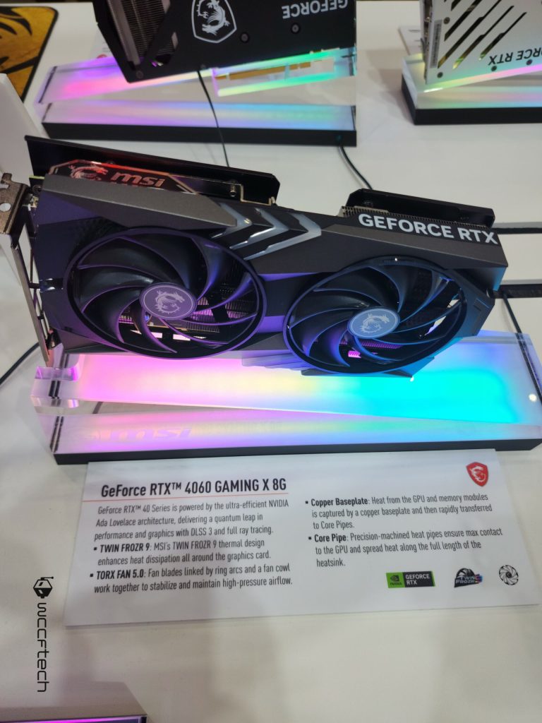مدل GeForce RTX 4060 Gaming X