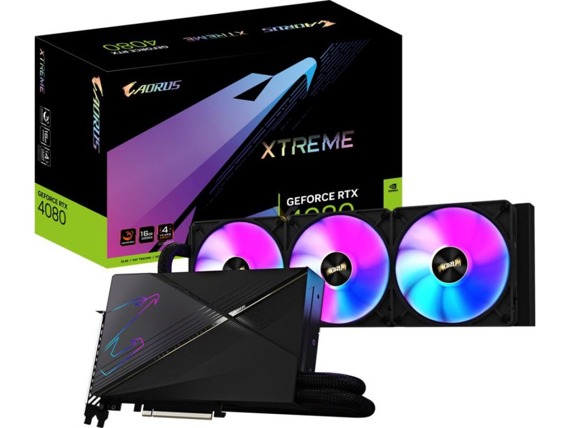 گرافیک گیگابایت RTX 4070 Ti AORUS WaterForce