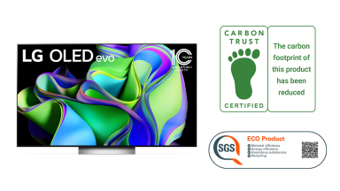 کسب افتخار در زمینه طراحی پایدار برای تلویزیون‌های OLED evo 2023 ال‌جی