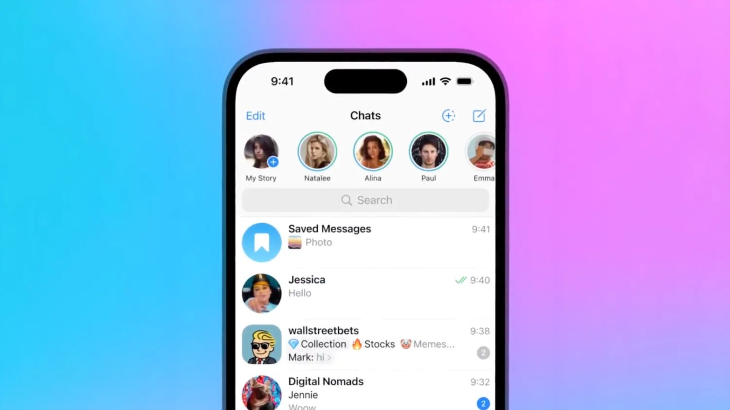 تلگرام ماه آینده قابلیت Stories را اضافه می‌کند