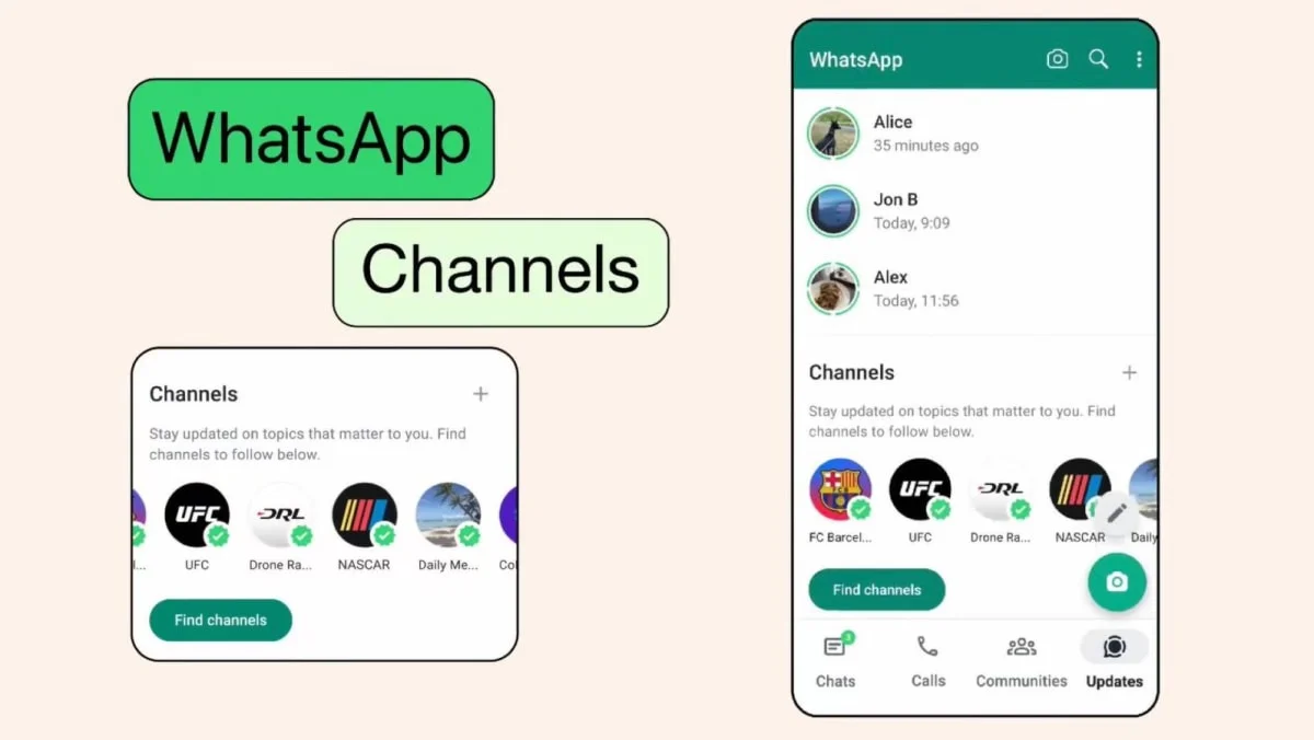 متا بالاخره از ویژگی کانال واتساپ رونمایی کرد