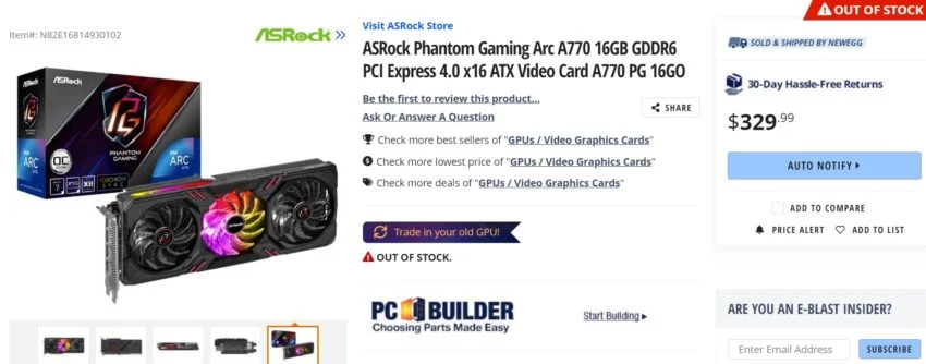 ازراک A770 حافظه 16 گیگابایتی