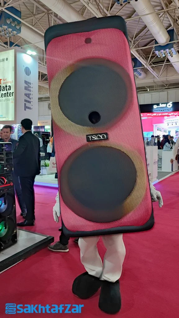 عروسک اسپیکر تسکو