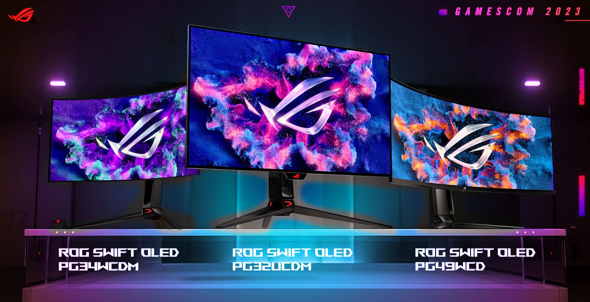 ایسوس از سه مانیتور گیمینگ ROG Swift رونمایی کرد، ادغام فناوری OLED و ...