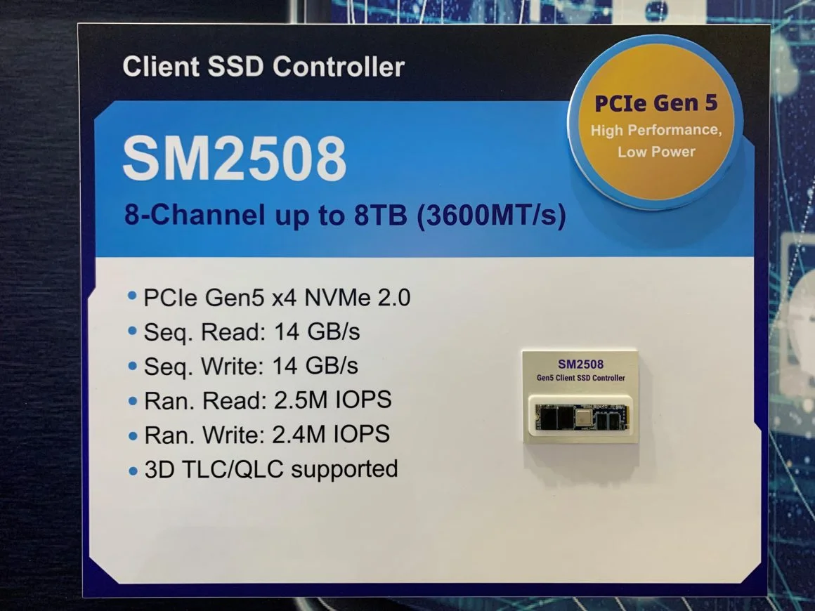 اولین لپ تاپ PCIe Gen5 SSD