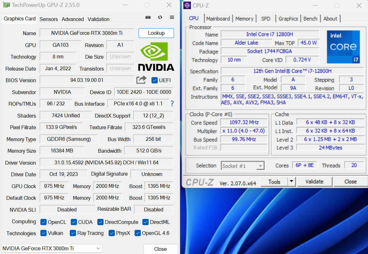 نسخه هایبرید کارت گرافیک GeForce RTX 3080 Ti در 3DMark تست شد