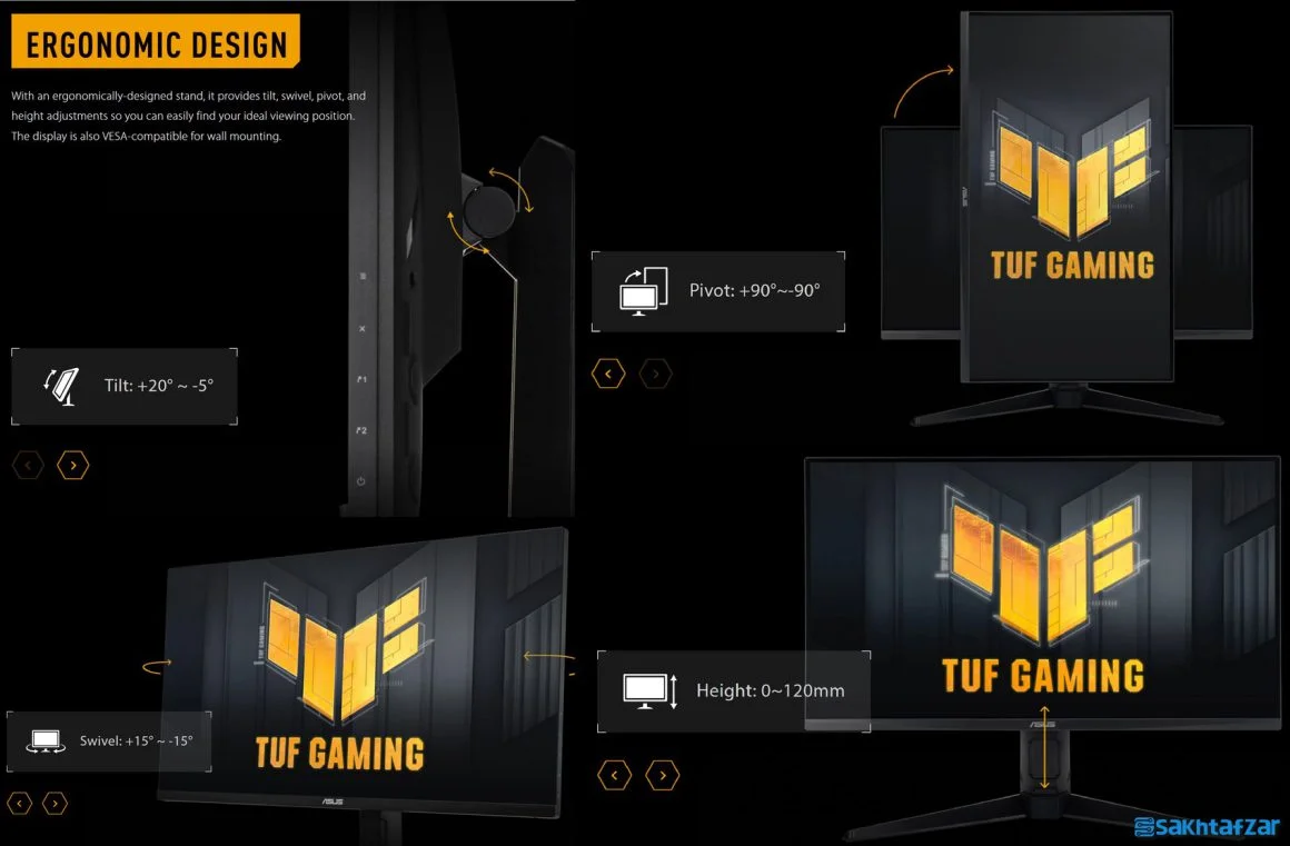 بررسی مانیتور گیمینگ ایسوس مدل ASUS TUF GAMING VG28UQL1A