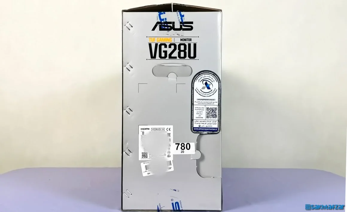 بررسی مانیتور گیمینگ ایسوس مدل ASUS TUF GAMING VG28UQL1A