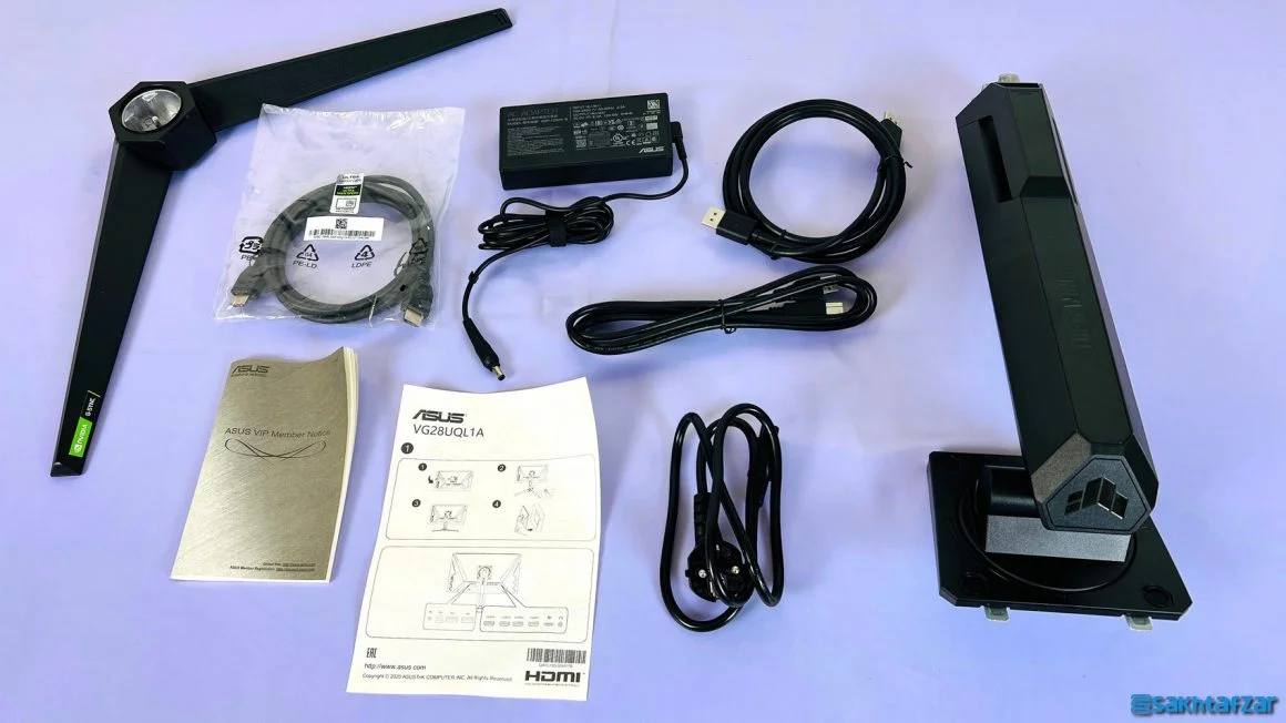 بررسی مانیتور گیمینگ ایسوس مدل ASUS TUF GAMING VG28UQL1A