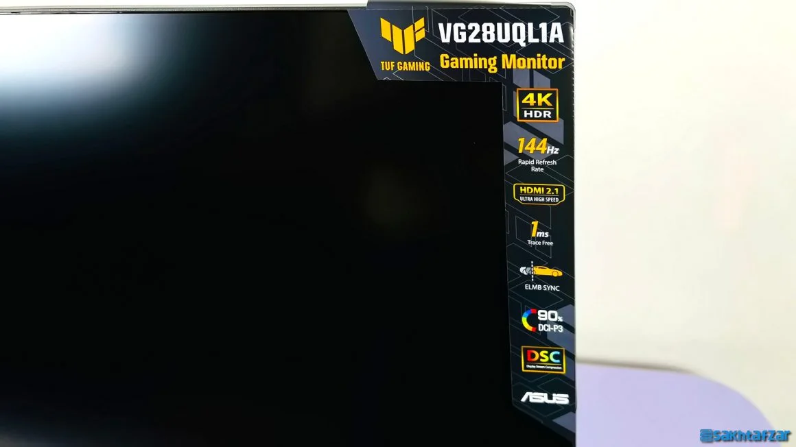 بررسی مانیتور گیمینگ ایسوس مدل ASUS TUF GAMING VG28UQL1A