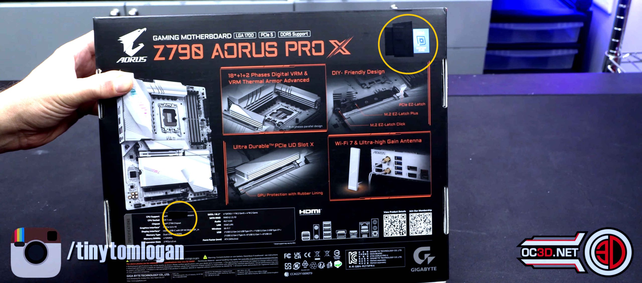 مادربردهای سری AORUS Z790 X گیگابایت نسل 14 Core اینتل را تأیید کردند