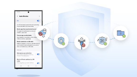 ابزار امنیتی Auto Blocker سامسونگ