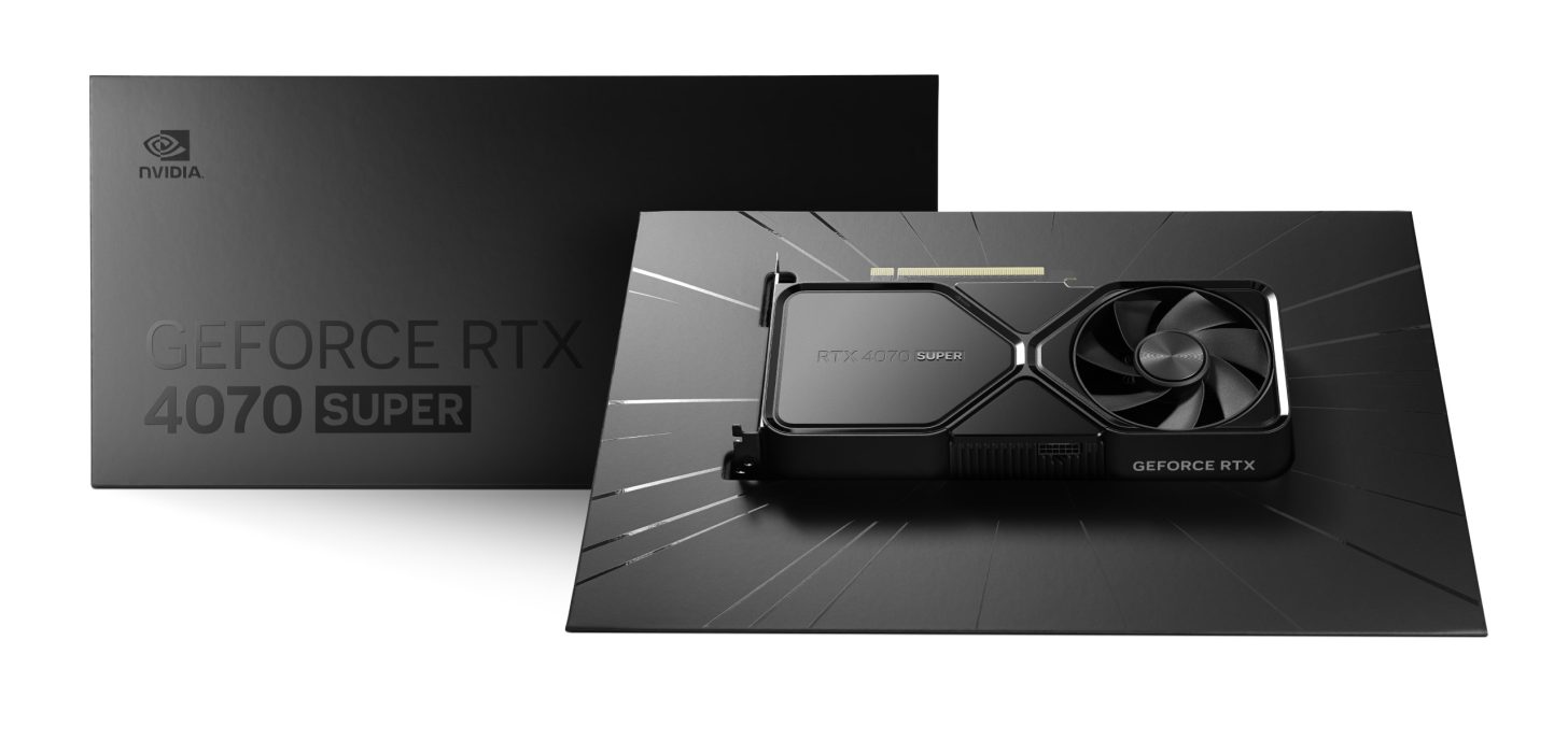 کارت گرافیک‌های GeForce RTX 4070 SUPER همراه با قیمت لیست شدند