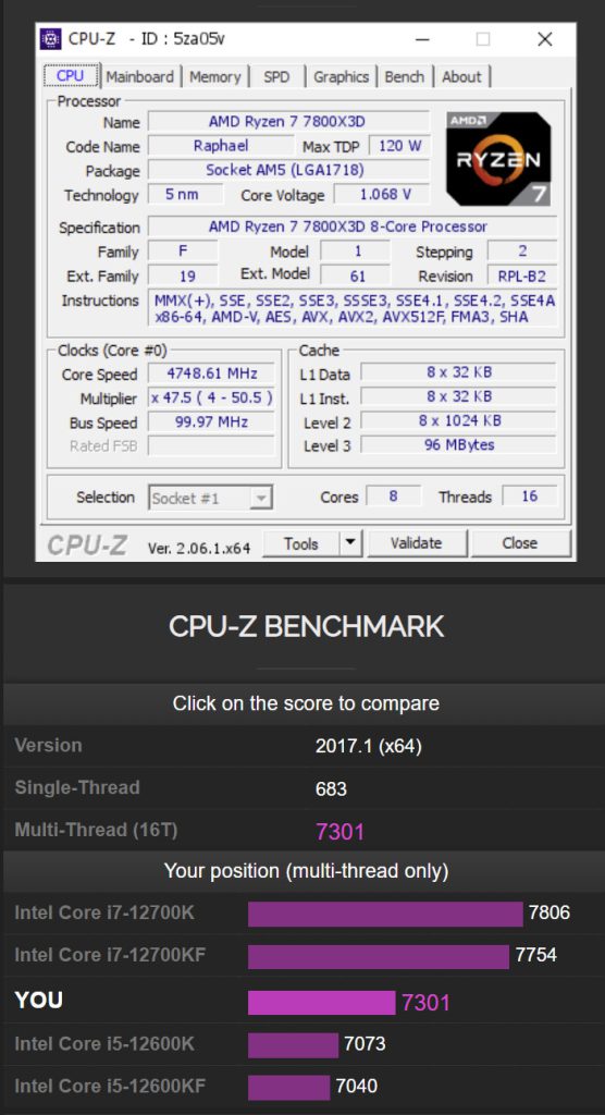cpu z AMD Ryzen 7 8700G 02