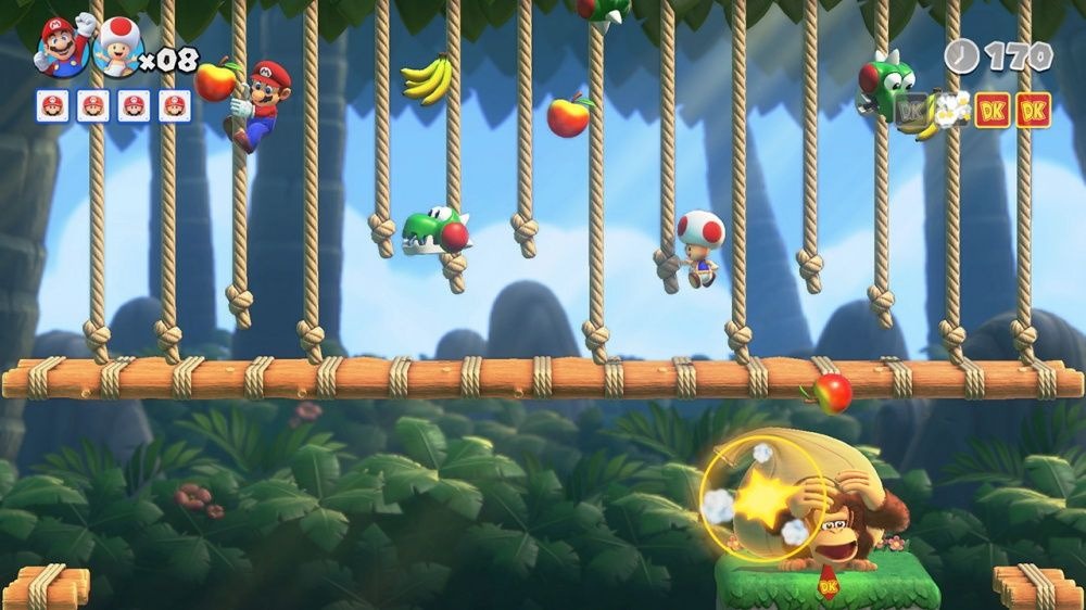 حالت دونفره Mario vs. Donkey Kong