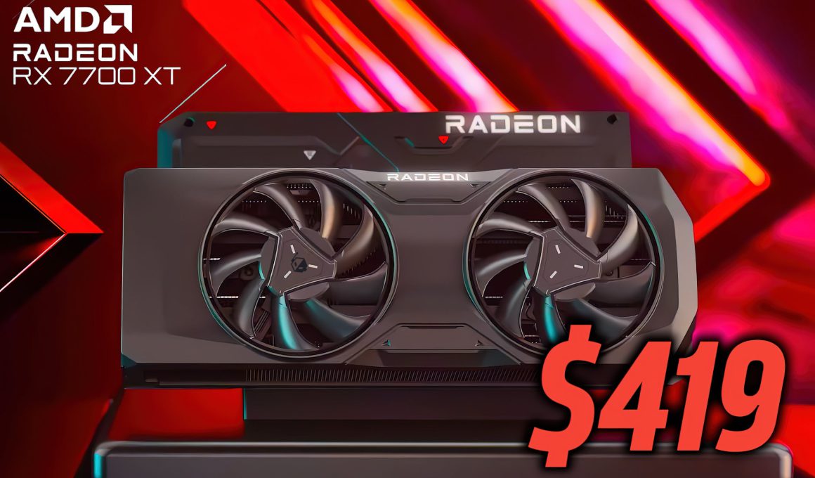 شرکت AMD رسما قیمت RX 7700 XT را به 419 دلار کاهش داد