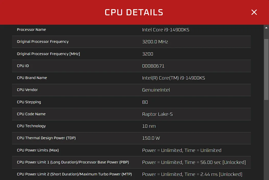 پردازنده Core i9-14900KS اینتل سریعترین تراشه جهان است