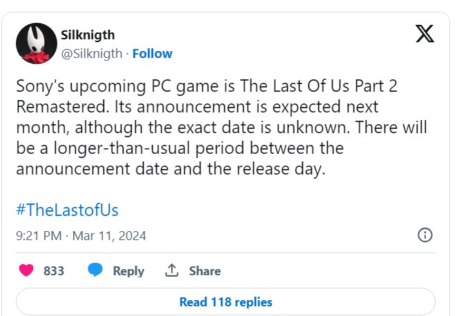 پورت PC بازی The Last of Us II