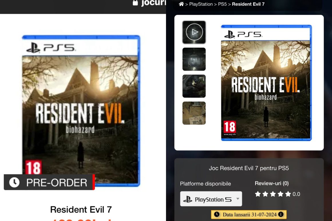 نسخه‌های فیزیکی Resident Evil برای PS5_2