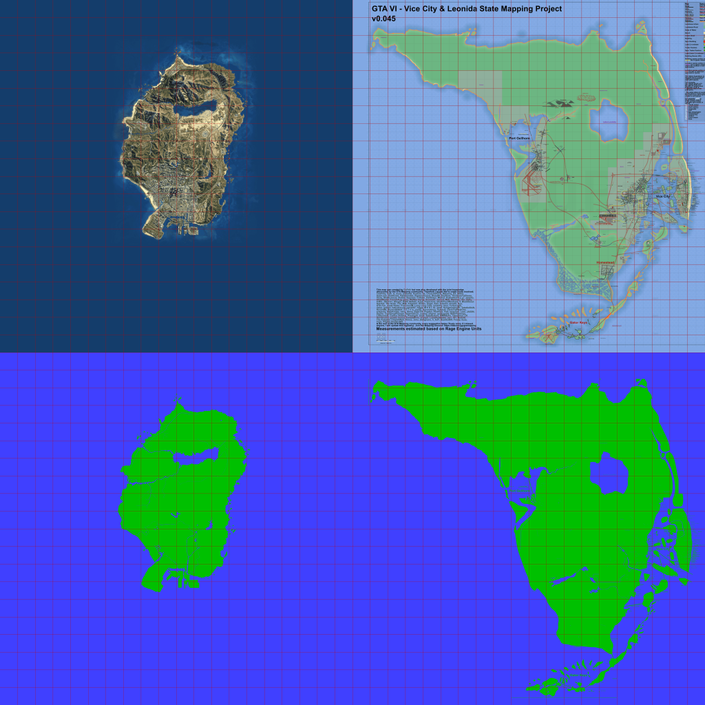 نقشه بازی GTA VI