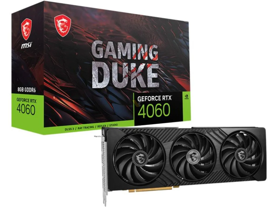 شرکت MSI کارت گرافیک RTX 4060 Gaming Duke را برای چین عرضه کرد
