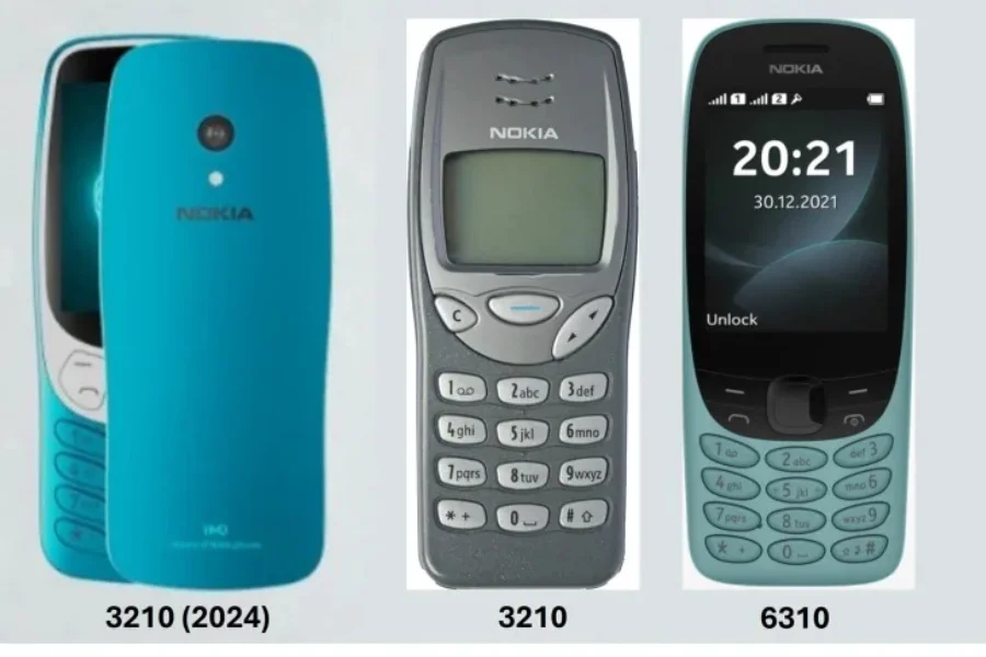 گوشی نوکیا 3210 پس از 25 سال در سال 2024 باز می گردد