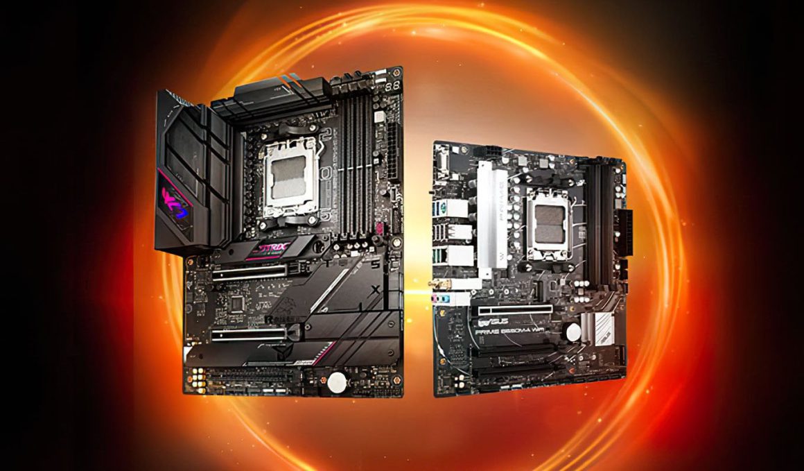 مادربرد های AM5 ایسوس از پردازنده‌های دسکتاپ AMD Ryzen Zen 5 پشتیبانی می‌کنند