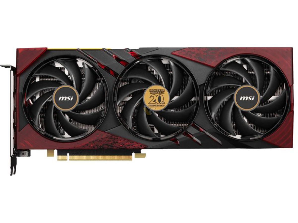 کارت گرافیک MSI RTX 4060 Ti Gaming Slim Monster Hunter Edition با کنترلر سفارشی همراه می‌شود