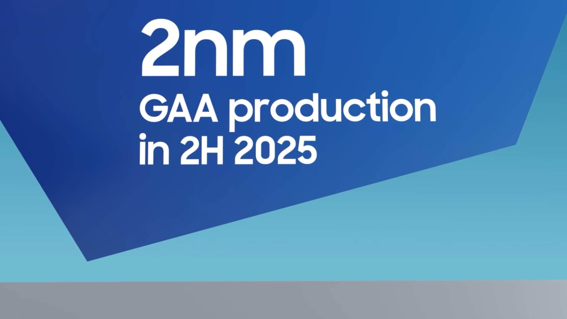 سامسونگ سال آینده تولید انبوه تراشه‌ های 2 نانومتری GAA را آغاز خواهد کرد
