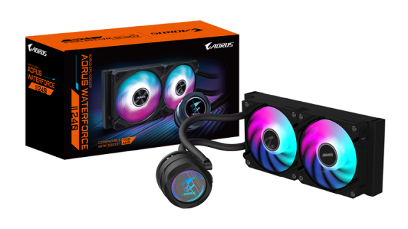 معرفی کولر پردازنده گیگابایت AORUS WATERFORCE II 240