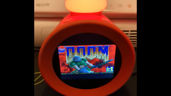 بازی DOOM روی ساعت Alarmo