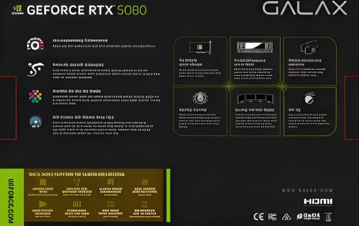 افشای بسته‌ بندی RTX 5080 انویدیا