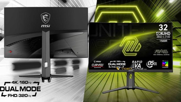 مانیتور خمیده 31.5 اینچی MSI