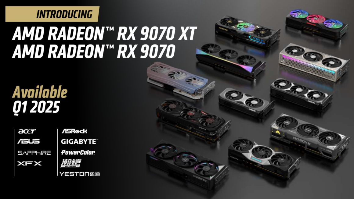 کارت های Radeon RX 9070 و AMD RX 9060