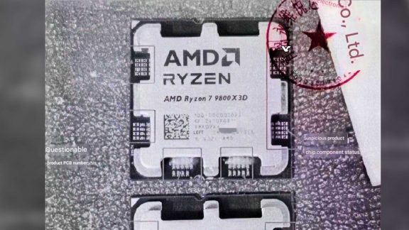 پردازنده‌ های تقلبی Ryzen 7 9800X3D