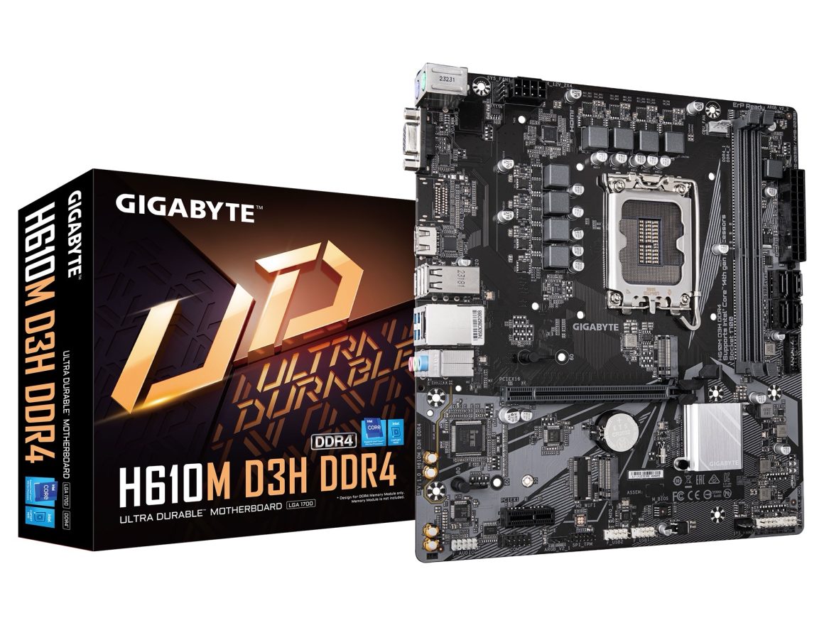 3. مادربرد  Gigabyte H610M D3H DDR4