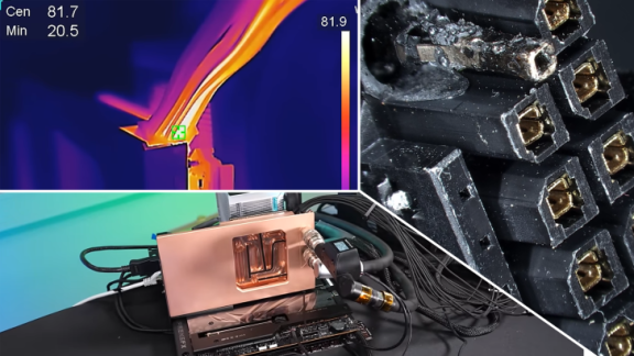 مشکل داغ شدن در اتصال‌ دهنده 12VHPWR