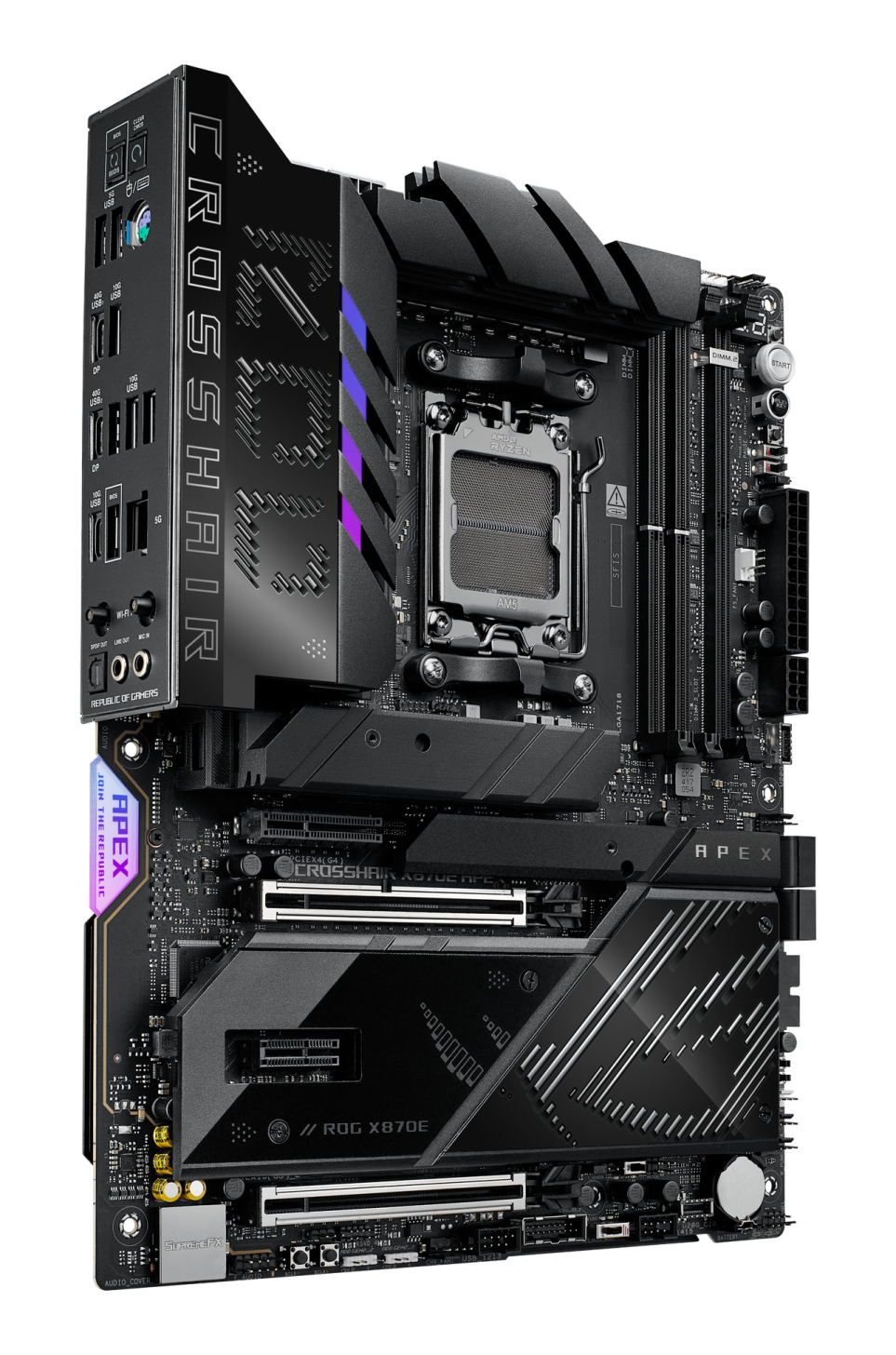 مادربرد ROG Crosshair X870E APEX ایسوس در تاریخ 15 فروردین عرضه میشود