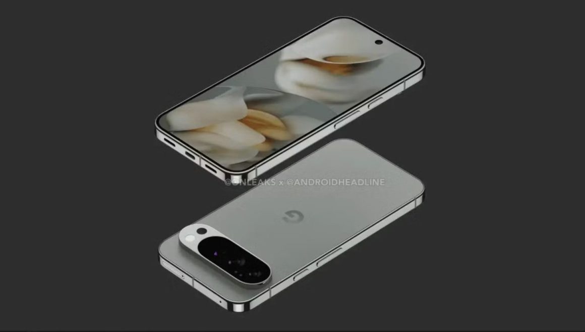 رندرهای پیکسل 10 پرو XL