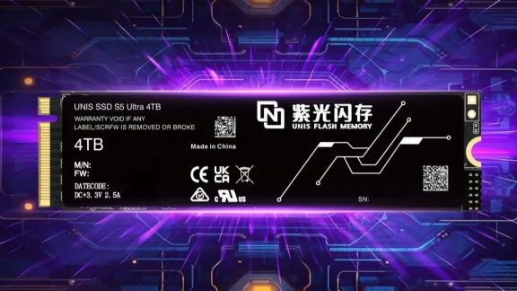 معرفی SSD جدید شرکت چینی UNIS با سرعت 14.9 گیگابایت بر ثانیه