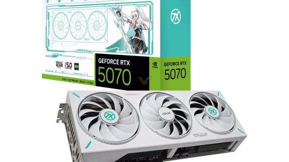 معرفی کارت گرافیک GeForce RTX 5070 TX سری Gaming توسط ایسوس