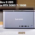 مینی کامپیوتر لنوو ThinkCentre neo Ultra 2025 با گرافیک RTX 5060 Ti معرفی شد
