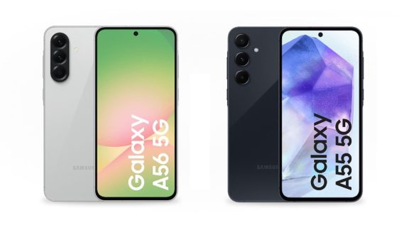 مقایسه گلکسی A55 و گلکسی A56 سامسونگ