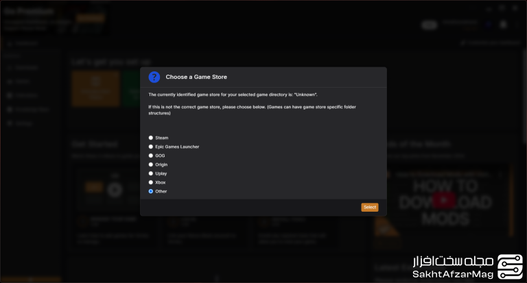 راهنمای گام به گام نصب ماد روی بازی‌ های کامپیوتری - سخت افزار مگ