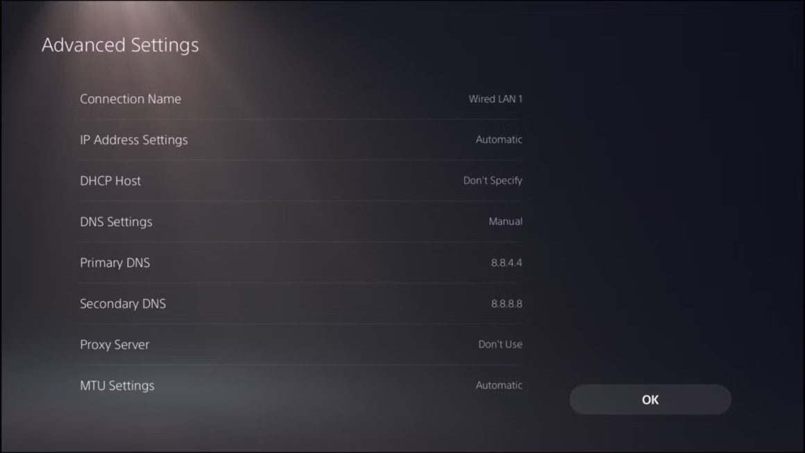 راهنمای تنظیم DNS در کنسول PlayStation 5