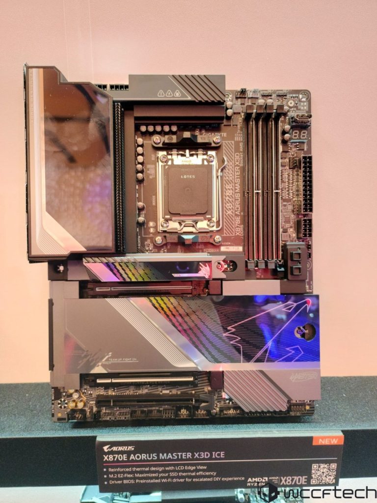 معرفی سه مادربرد جدید سری X870E X3D با فناوری X3D Turbo Mode 2