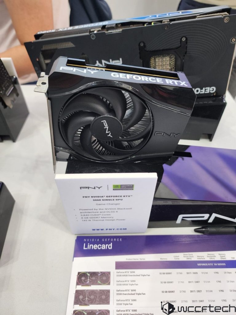 گرافیکهای GeForce RTX 5090 / 5080 Iron Core شرکت PNY با پوشش کامل کروم